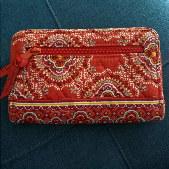 Vera Bradley Red Quilted Wallet - Picture 2 of 4